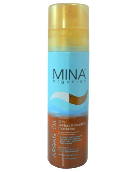 Mina Organics 3-in-1 sunless bronzer